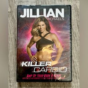 NWT! Jillian Michaels DVD Killer Cardio Workout Gaiam Fitness Athletic Sealed